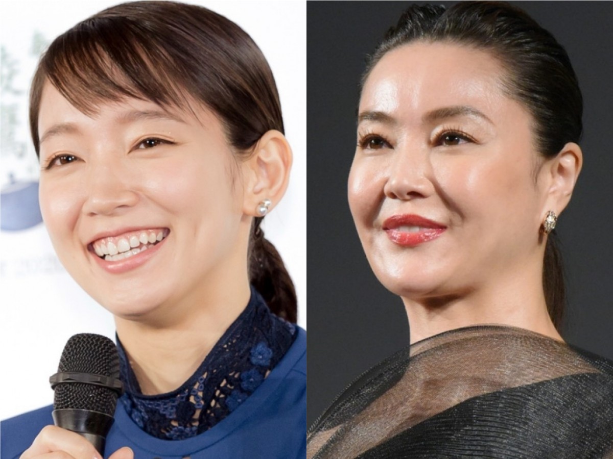 (左から)吉岡里帆、観月ありさ
