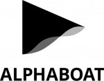 「ALPHABOAT合同会社」ロゴビジュアル