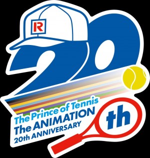 アニメ『テニスの王⼦様』20周年ロゴビジュアル