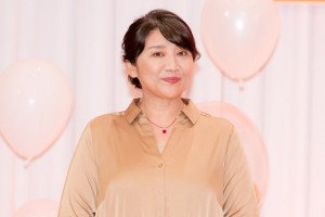 映画『お終活　熟春！人生、百年時代の過ごし方』完成披露報告会 ＜熟春！家族、リスタート宣言！＞に登場した松下由樹