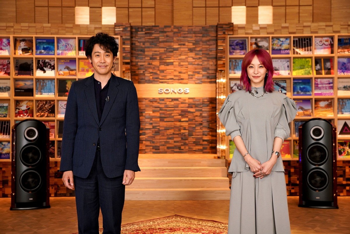 『SONGS』に出演する(左から)大泉洋、LiSA