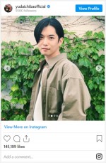 千葉雄大、新ヘアスタイルを披露　※「千葉雄大」インスタグラム