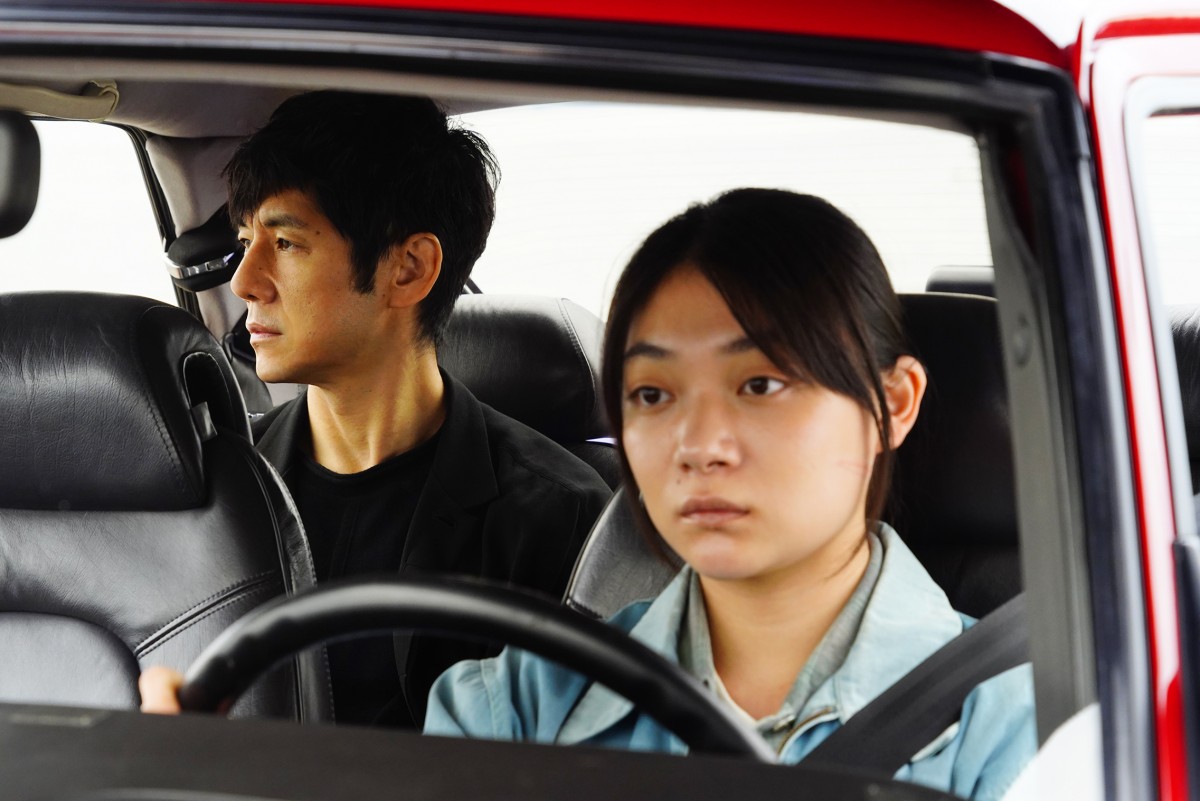 西島秀俊主演『ドライブ・マイ・カー』予告解禁　孤独な2人が旅の果てに見つけたものとは