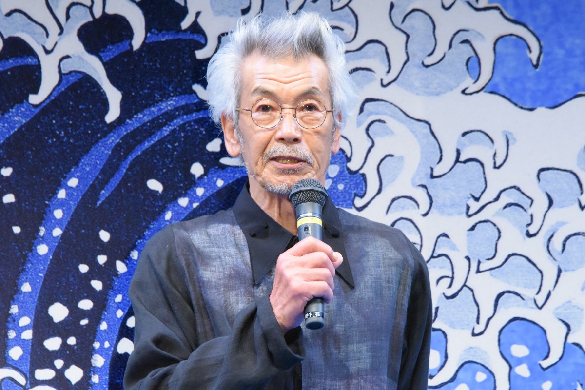 柳楽優弥「誰かハンカチを」　葛飾北斎の偉大さに圧倒されて汗？