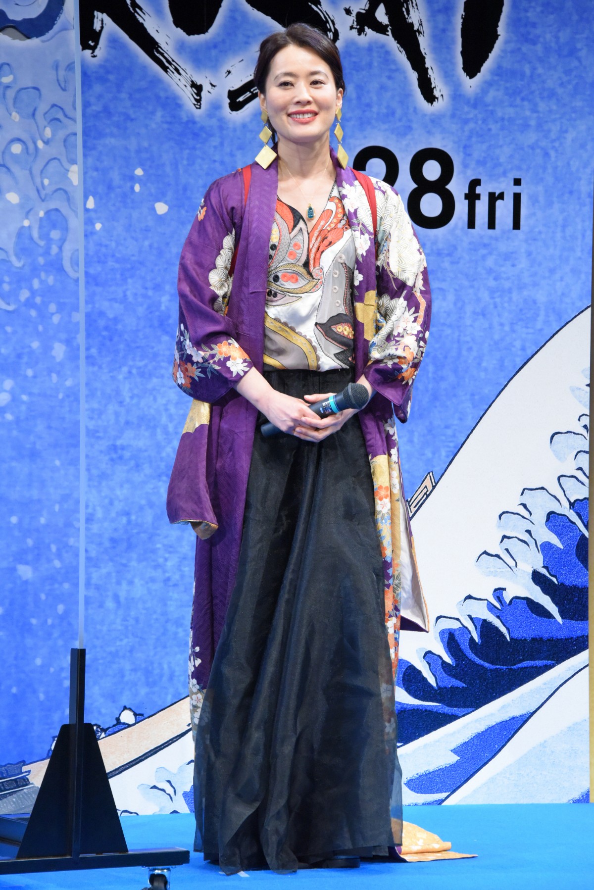 柳楽優弥「誰かハンカチを」　葛飾北斎の偉大さに圧倒されて汗？