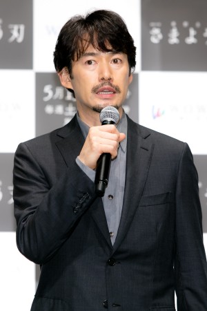 ドラマW 東野圭吾『さまよう刃』完成報告会に登場した竹野内豊