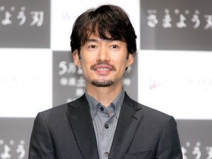 ドラマW 東野圭吾『さまよう刃』完成報告会に登場した竹野内豊