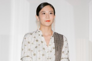 映画『美しき誘惑－現代の「画皮」－』初日舞台あいさつに登場した千眼美子