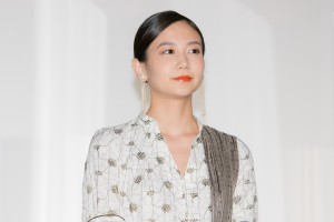 映画『美しき誘惑－現代の「画皮」－』初日舞台あいさつに登場した千眼美子