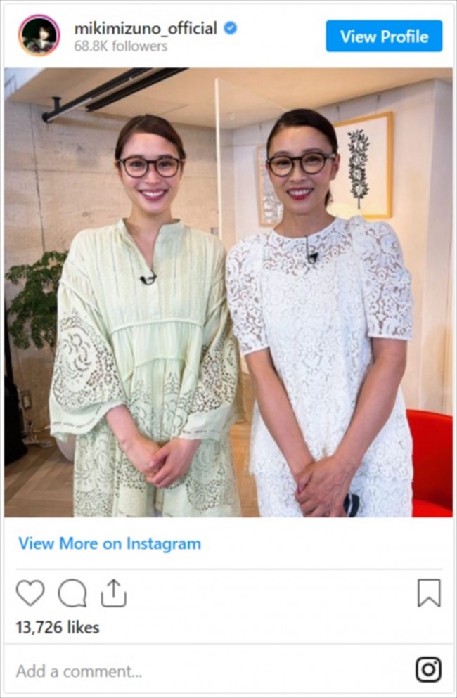 広瀬アリス、通行人から「水野美紀さんですか？」　以前から「似ている」と話題に