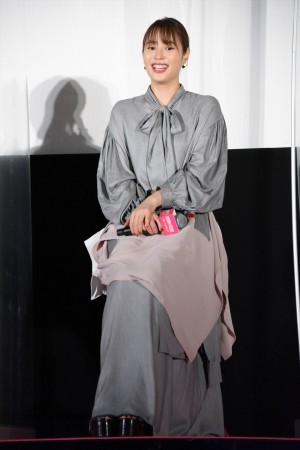 映画『地獄の花園』公開記念配信イベントに登壇した広瀬アリス