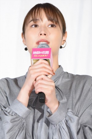 映画『地獄の花園』公開記念配信イベントに登壇した広瀬アリス