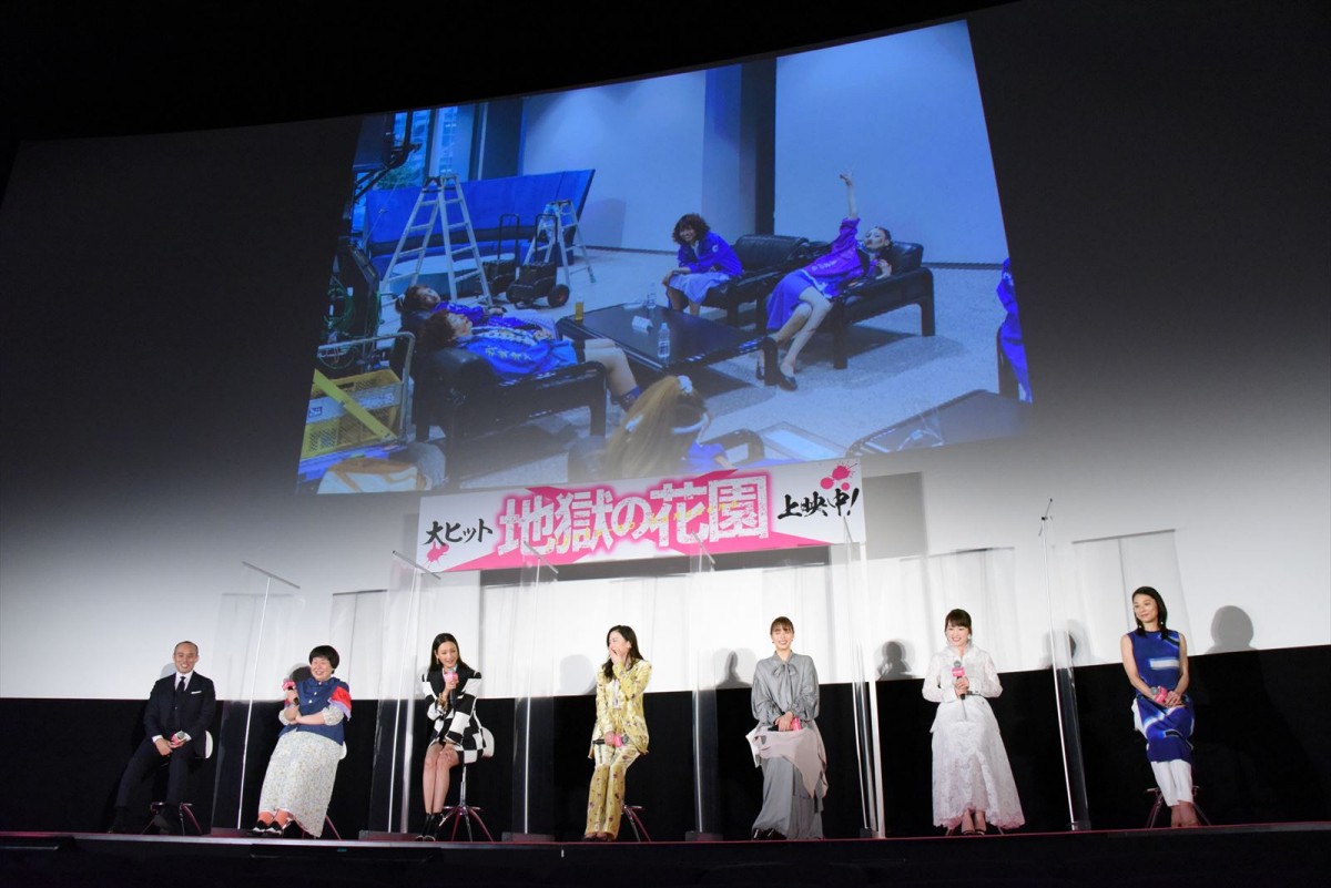 広瀬アリス、美脚全開で登場の菜々緒に興奮　「しゃがんでずっと見ていた」