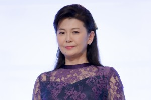 映画『いのちの停車場』公開記念舞台あいさつに登場した南野陽子