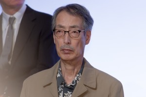 映画『いのちの停車場』公開記念舞台あいさつに登場したみなみらんぼう