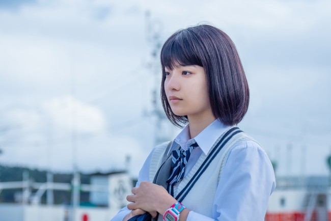 NHK連続テレビ小説『おかえりモネ』でモネの妹・未知を演じる蒔田彩珠