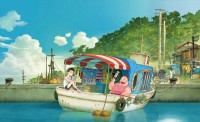 劇場アニメ映画『漁港の肉子ちゃん』メインビジュアル