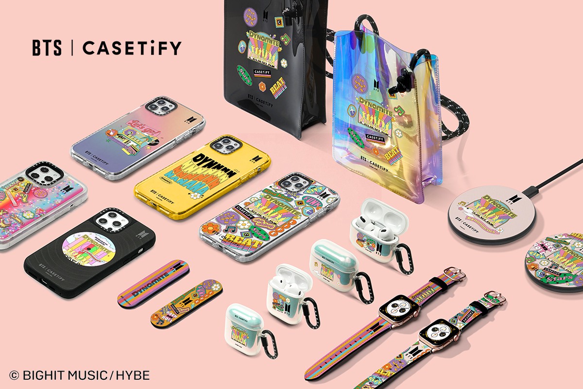 CASETiFY \u0026 BTS 置くだけ充電 DYNAMITE VER