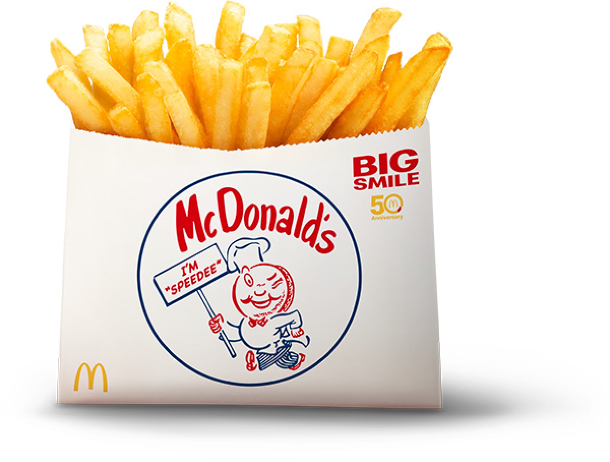 日本マクドナルド50周年記念特別パッケージ