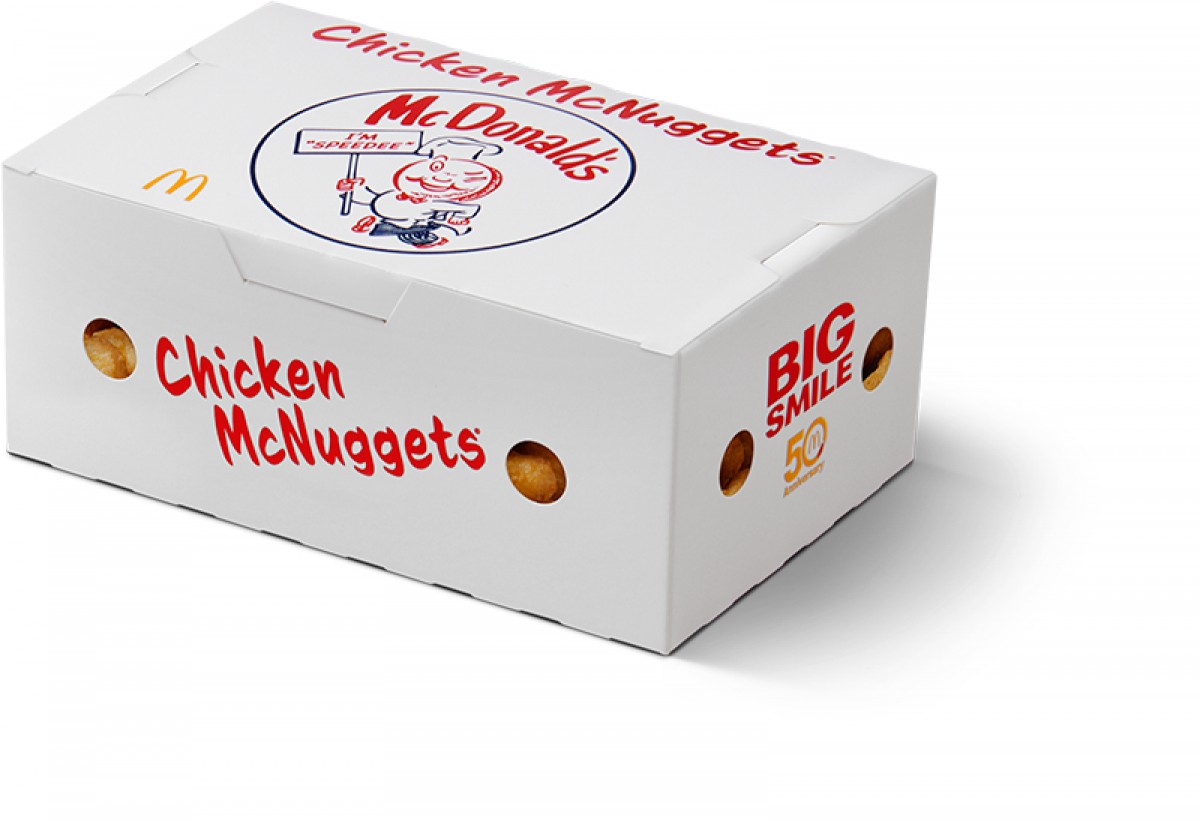 日本マクドナルド50周年記念特別パッケージ