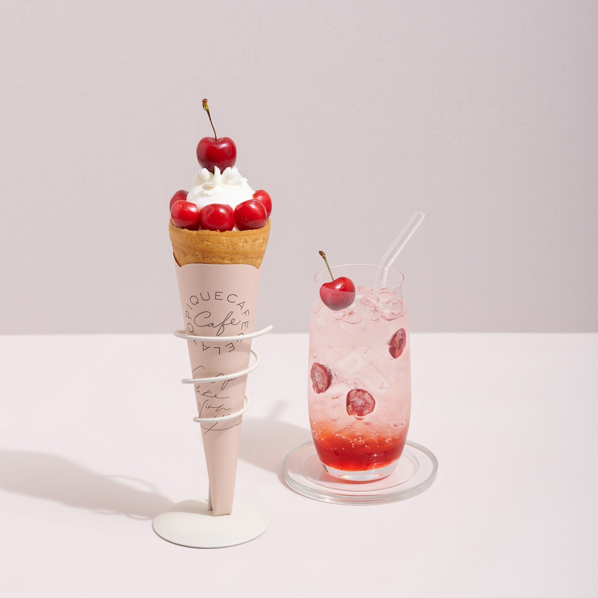 「ジェラピケカフェ」アメリカンチェリー