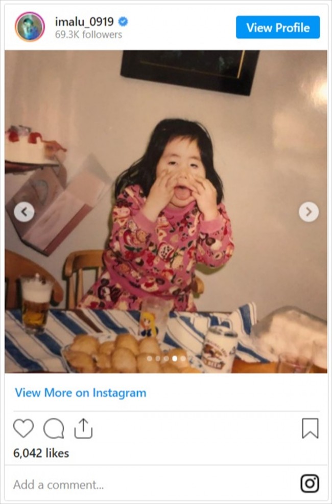 Imalu さんま しのぶのdnaがあふれる 幼少期ショットに反響 血は争えないなぁ 21年5月25日 写真 エンタメ ニュース クランクイン Imalu さんま しのぶのdnaがあふれる 幼少期ショットに反響 血は争えないなぁ 21年5月25日 写真 エンタメ ニュース クランクイン