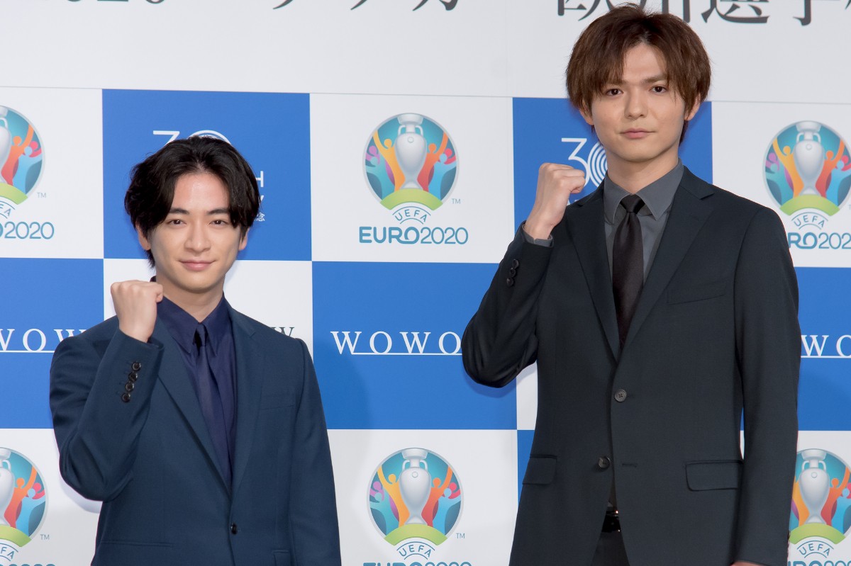 Hey！Say！JUMP薮宏太＆知念侑李、ものまねで“サッカー愛”アピール