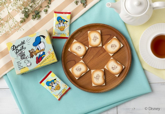 ドナルドとチップ＆デールをデザイン！　「東京ばな奈」新作ショコラスイーツ登場