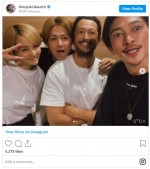 池内博之も同様の写真を投稿　※「池内博之」インスタグラム