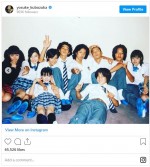 全員若い！　『GTO』撮影当時の生徒役集合写真　※「窪塚洋介」インスタグラム