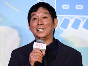 劇場アニメ映画『漁港の肉子ちゃん』完成報告会に登場した明石家さんま