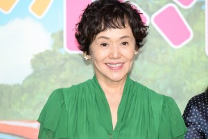 劇場アニメ映画『漁港の肉子ちゃん』完成報告会に登場した大竹しのぶ