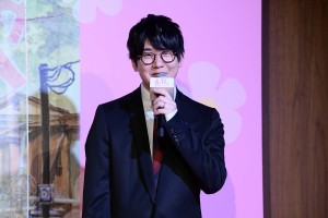 劇場アニメ映画『漁港の肉子ちゃん』完成報告会に登場した花江夏樹