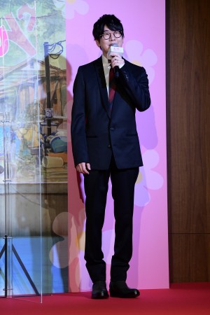 劇場アニメ映画『漁港の肉子ちゃん』完成報告会に登場した花江夏樹