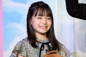 劇場アニメ映画『漁港の肉子ちゃん』完成報告会に登場した稲垣来泉