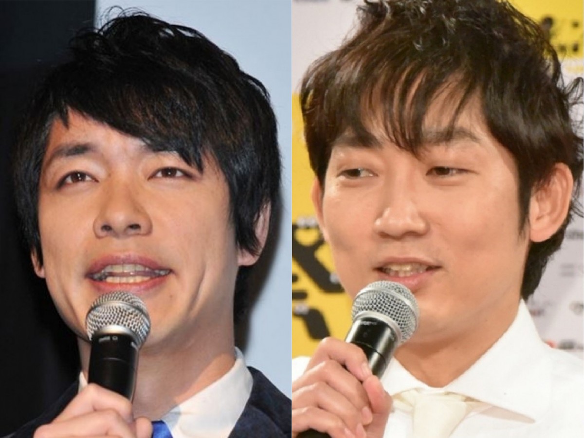 (左から)麒麟・川島明、NON STYLE・石田明