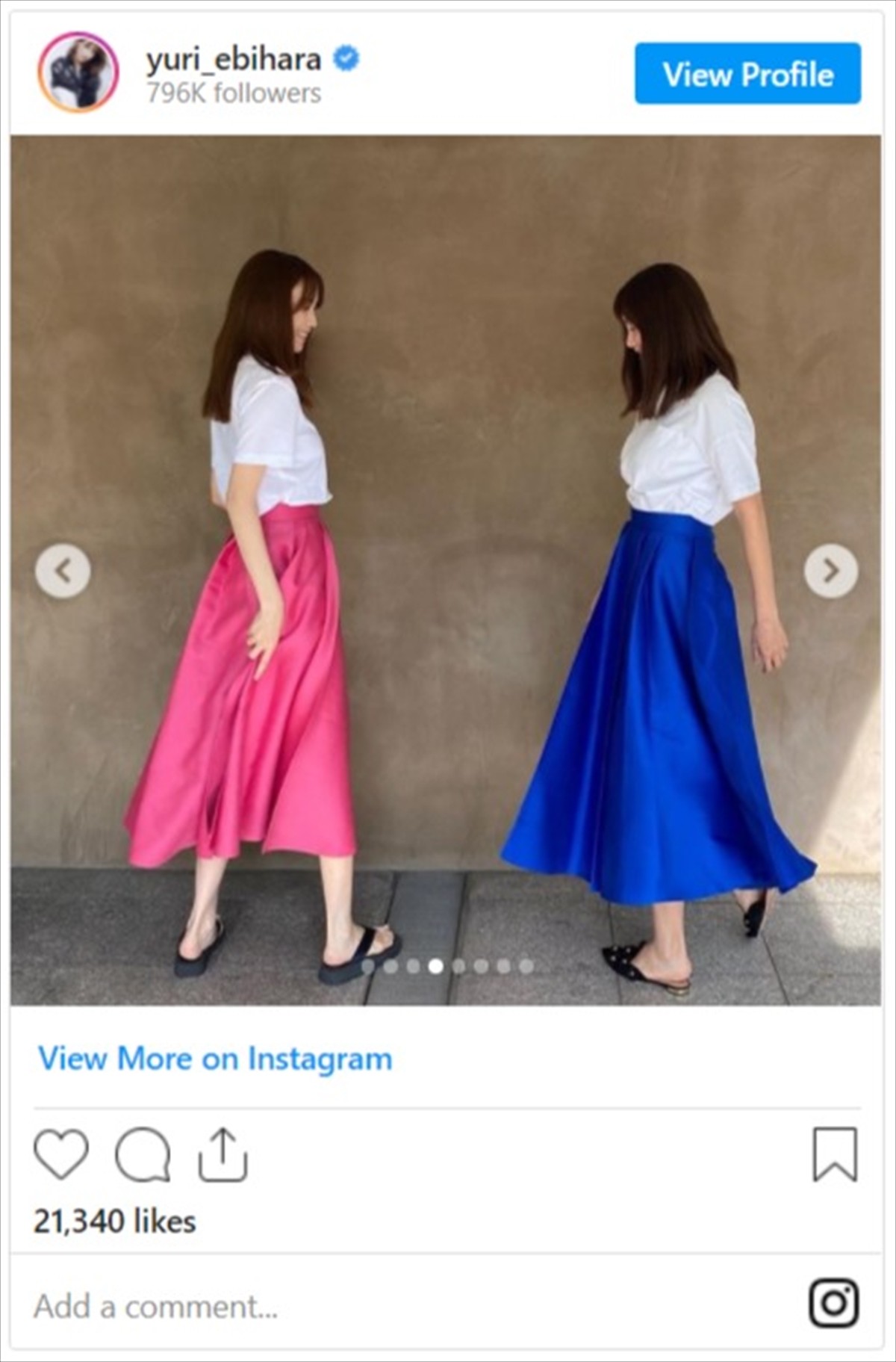 蛯原友里、妹とリアル“双子コーデ”　じゃれ合う2ショットに「最強の美人姉妹」の声