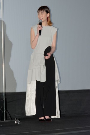 『映画 賭ケグルイ　絶体絶命ロシアンルーレット』特別先行上映舞台あいさつに登場した森川葵