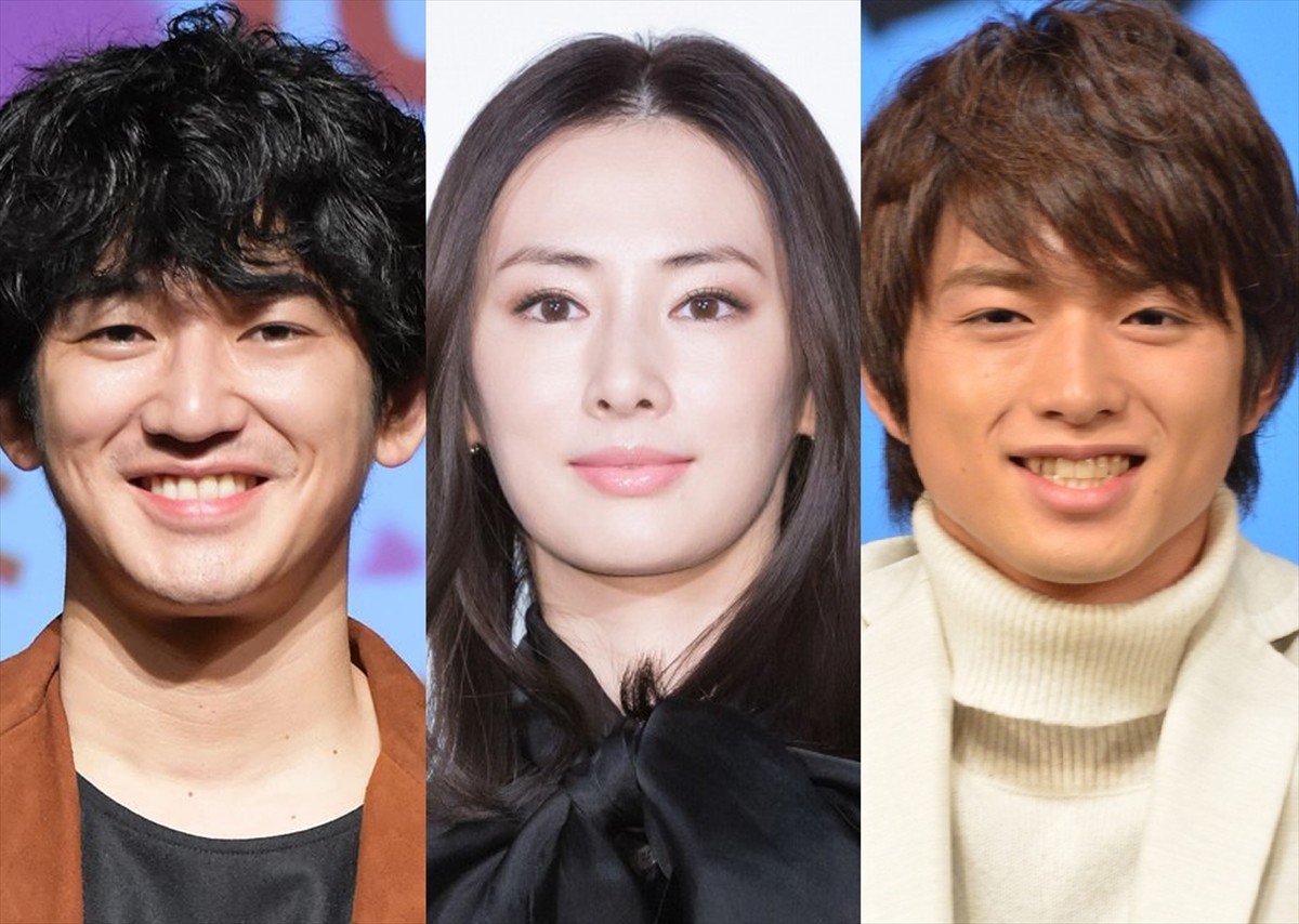 北川景子、両手に花？ “夫”永山瑛太＆“間男”白洲迅と修羅場オフショットに反響