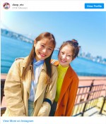 石原さとみ＆今田美桜『恋ぷに』オフショット　※ドラマ『恋はDeepに』公式インスタグラム