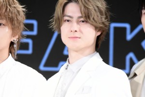 『REAL⇔FAKE 2nd Stage』完成披露トークイベントに登場した松村龍之介