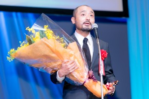 第30回日本映画批評家大賞授賞式に出席した宇野祥平