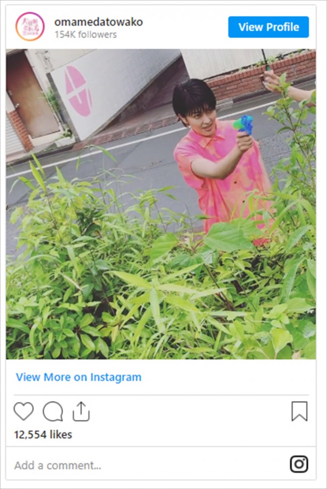 松たか子 まるでスナイパー 水鉄砲で遊ぶやんちゃな姿に反響 黒松 小学男子的可愛さ 21年6月1日 写真 クランクイン