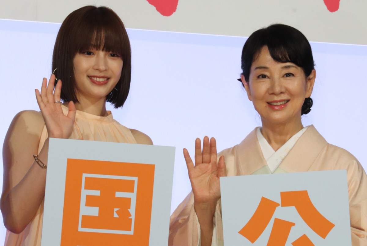 吉永小百合＆広瀬すず、『いのちの停車場』“東京初日”に感謝「本当にうれしい」