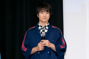 映画『ブルーヘブンを君に』公開直前イベントに登場した本田剛文