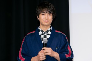 映画『ブルーヘブンを君に』公開直前イベントに登場した本田剛文