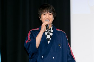 映画『ブルーヘブンを君に』公開直前イベントに登場した本田剛文