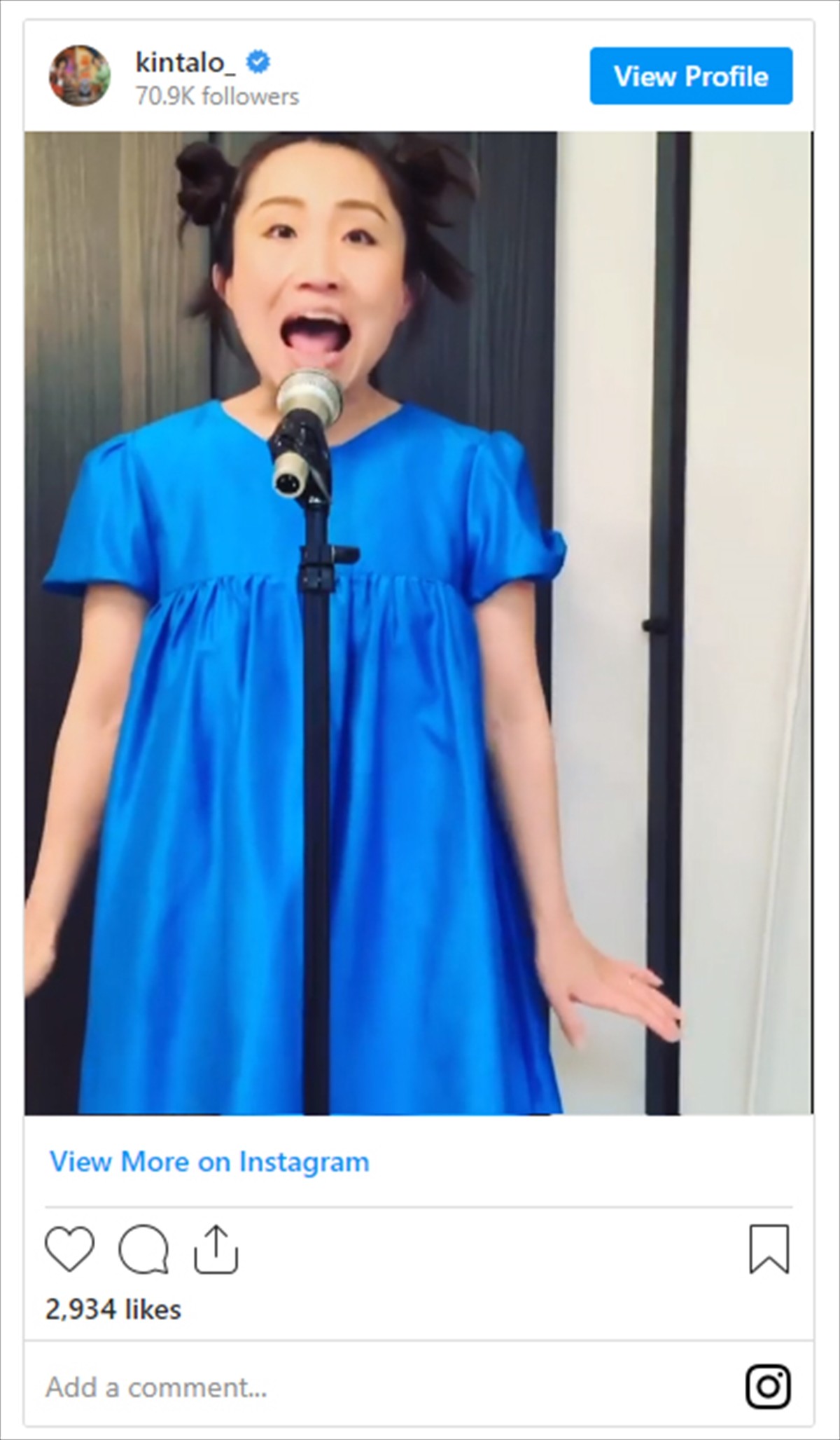 キンタロー。「怒られるかも」“3歳の歌姫”モノマネに反響「激似」「笑っちゃいました」