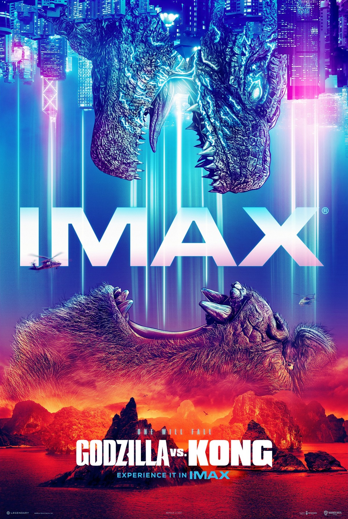 『ゴジラvsコング』新公開日が7月2日に決定　大迫力IMAX版ポスター披露
