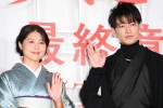 【写真】武井咲、美しい黒のドレス姿で登場　第1部『るろうに剣心 最終章 The Final』舞台あいさつ